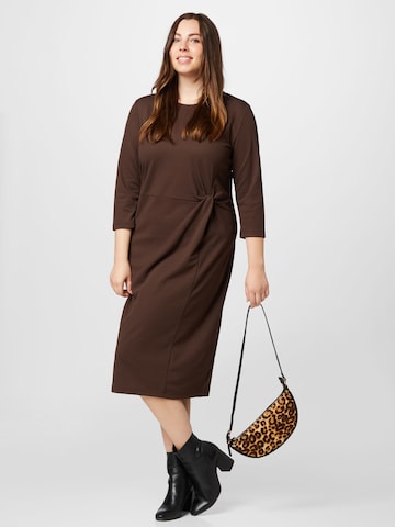 SAMOON Dress in Brown