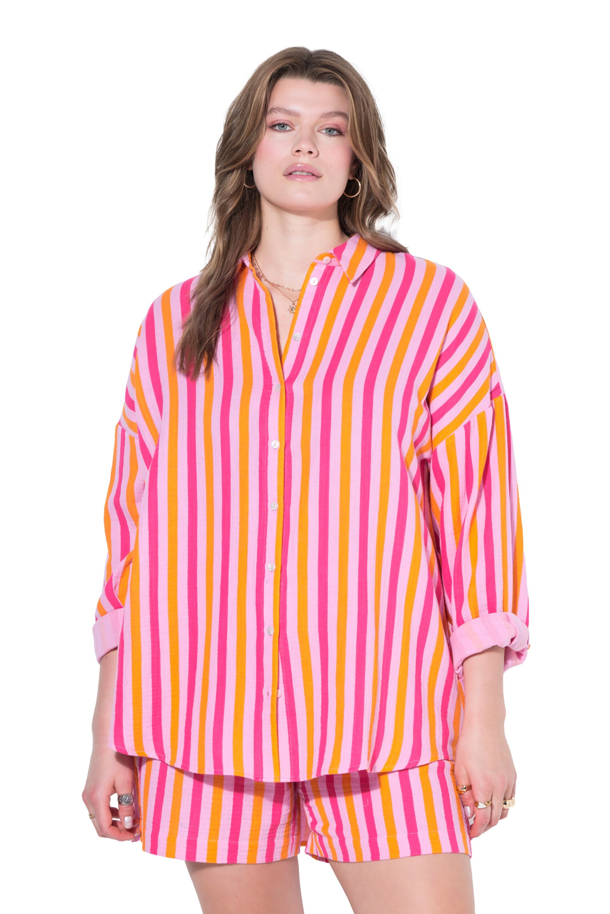 Studio Untold Bluse in Pink: Vorderseite