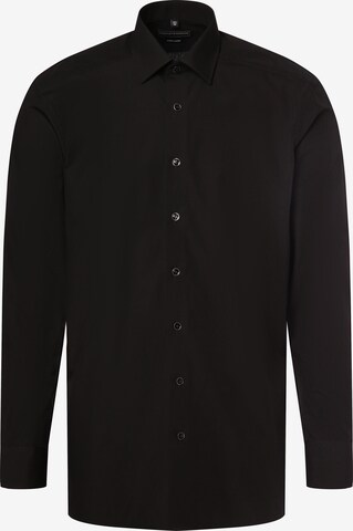 Finshley & Harding Business Shirt in Black: front