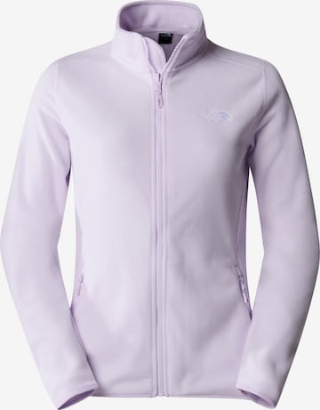 THE NORTH FACE Athletic Fleece Jacket '100 GLACIER' in Purple: front