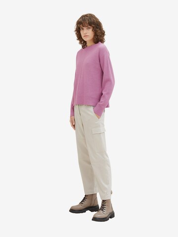 TOM TAILOR Pullover in Pink