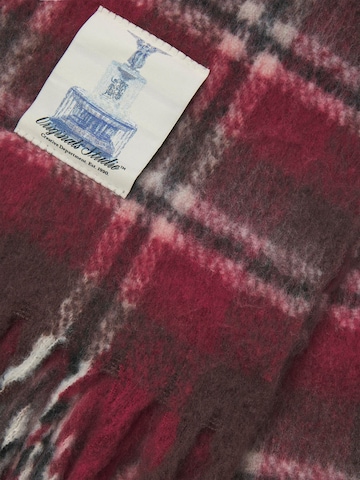 JACK & JONES Schal 'JARNORREBRO' in Rot