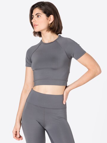 NU-IN Shirt 'Active' in Grey: front