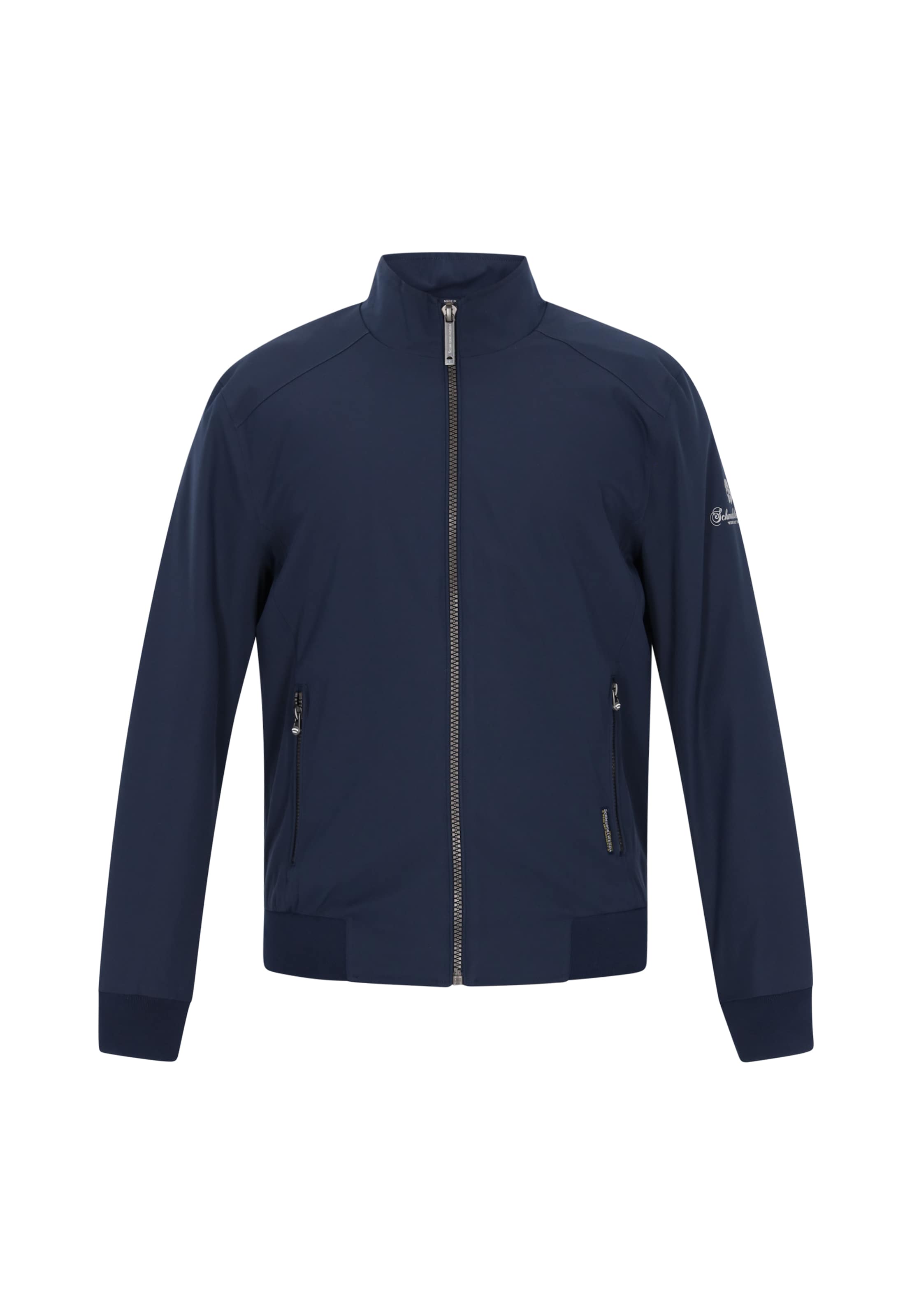 Schmuddelwedda - Casaco meia-estação em azul: frente