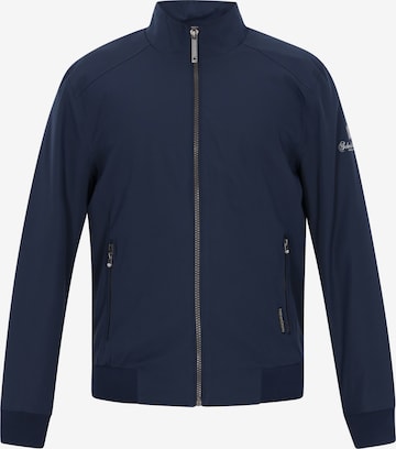 Schmuddelwedda - Casaco meia-estação em azul: frente