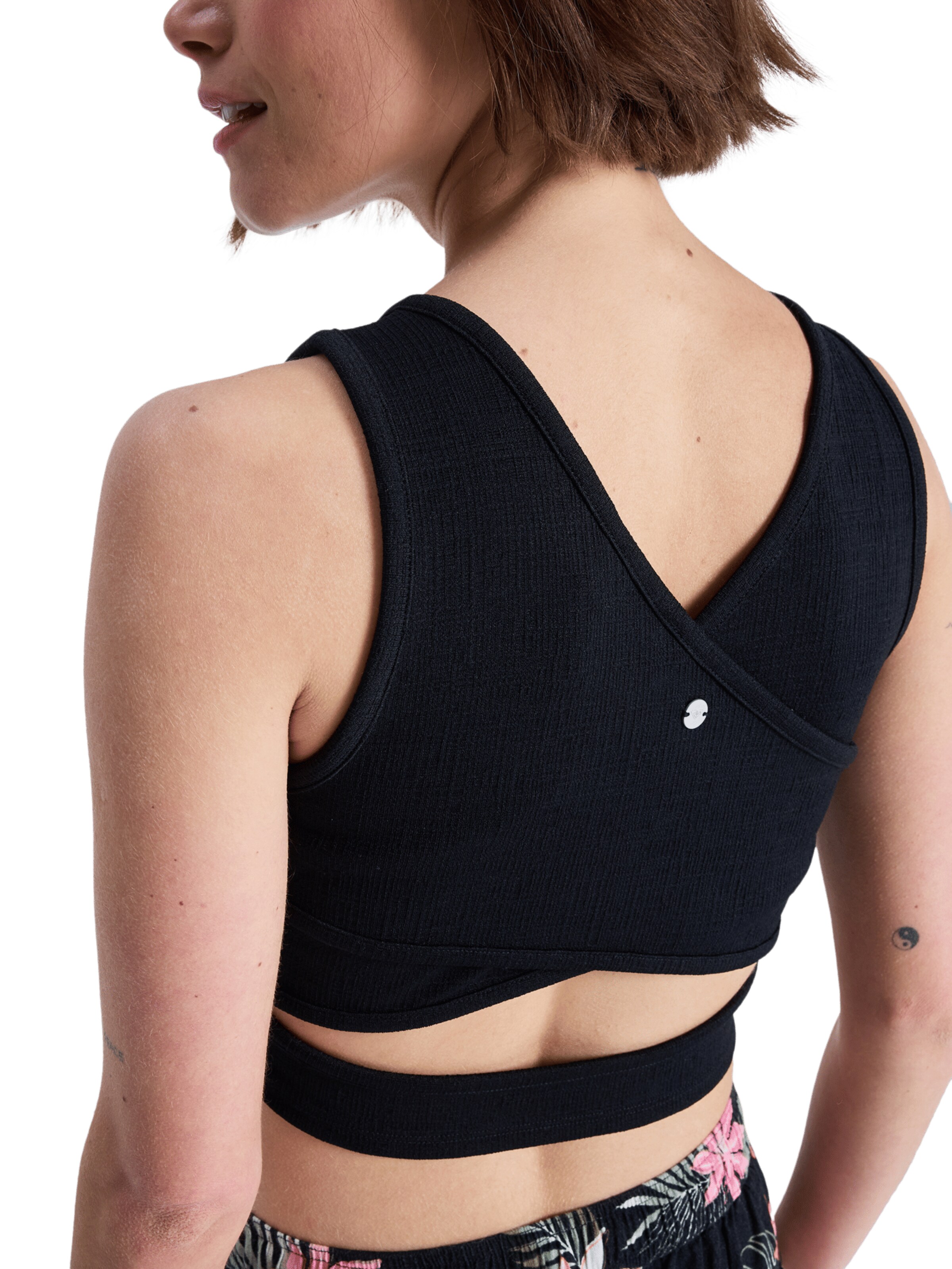 ROXY Top 'Good Keepsake' in Schwarz