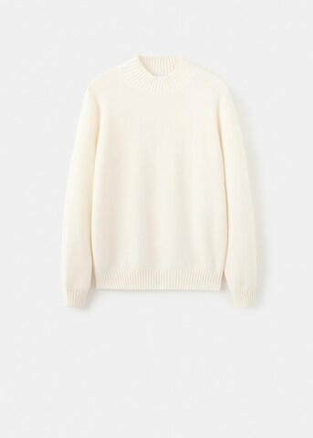 MANGO MAN Pullover 'lorym' in Weiß