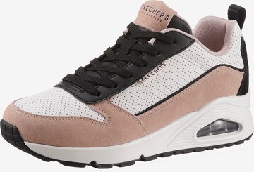 Sneaker bassa di SKECHERS in beige: frontale