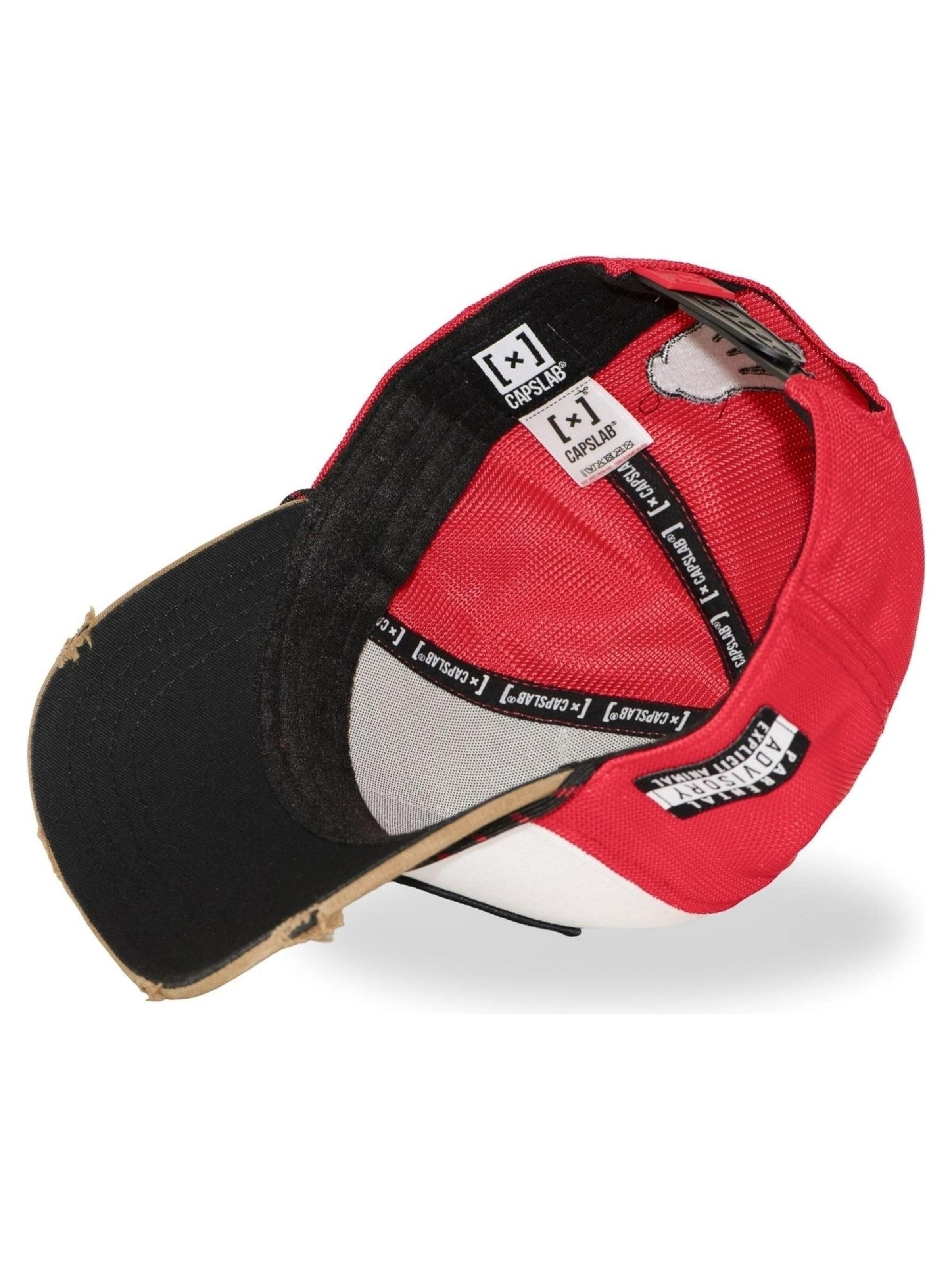 Capslab - Gorra 'Gorra capslab roja big boy biggie trucker cap' en rojo