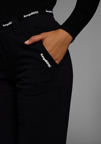 KangaROOS Regular Pants in Black