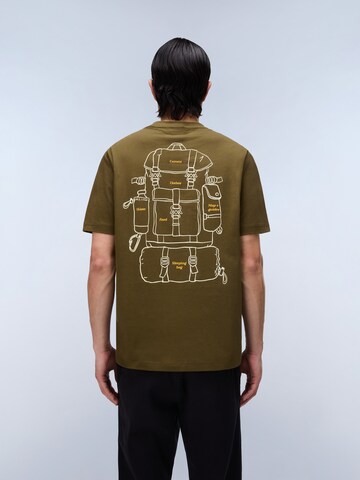 NAPAPIJRI Футболка в Зеленый: спереди