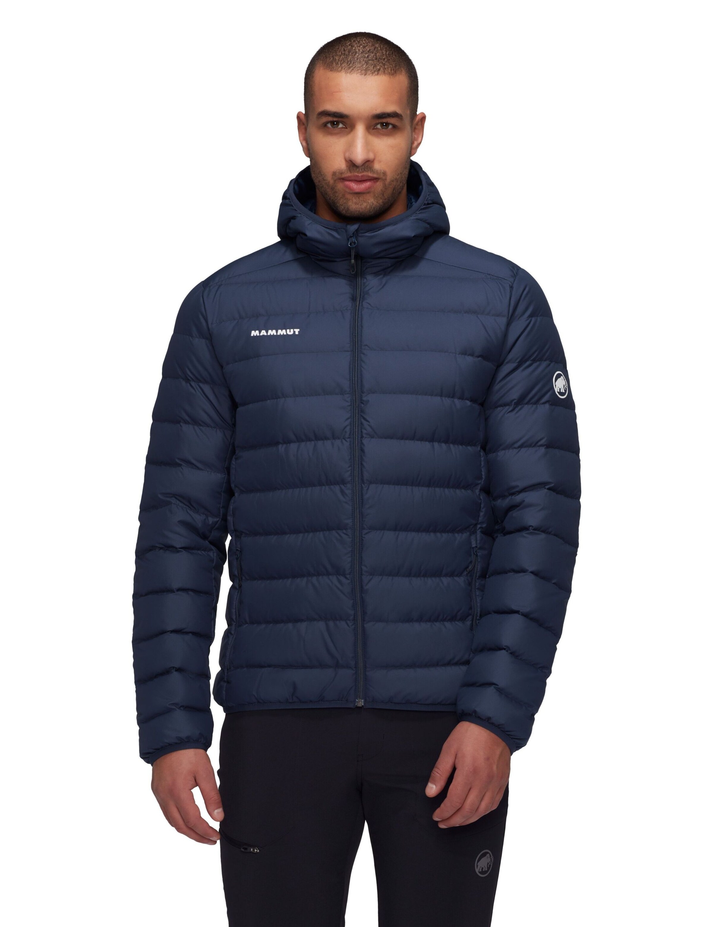 MAMMUT Outdoor jacket in Blue: front