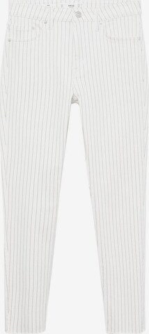 MANGO Skinny Jeans 'Isa' i vit: framsida