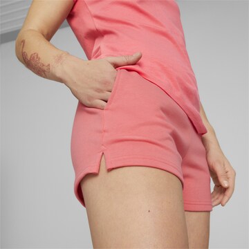 PUMA Regular Sportshorts 'ESS 4' in Pink