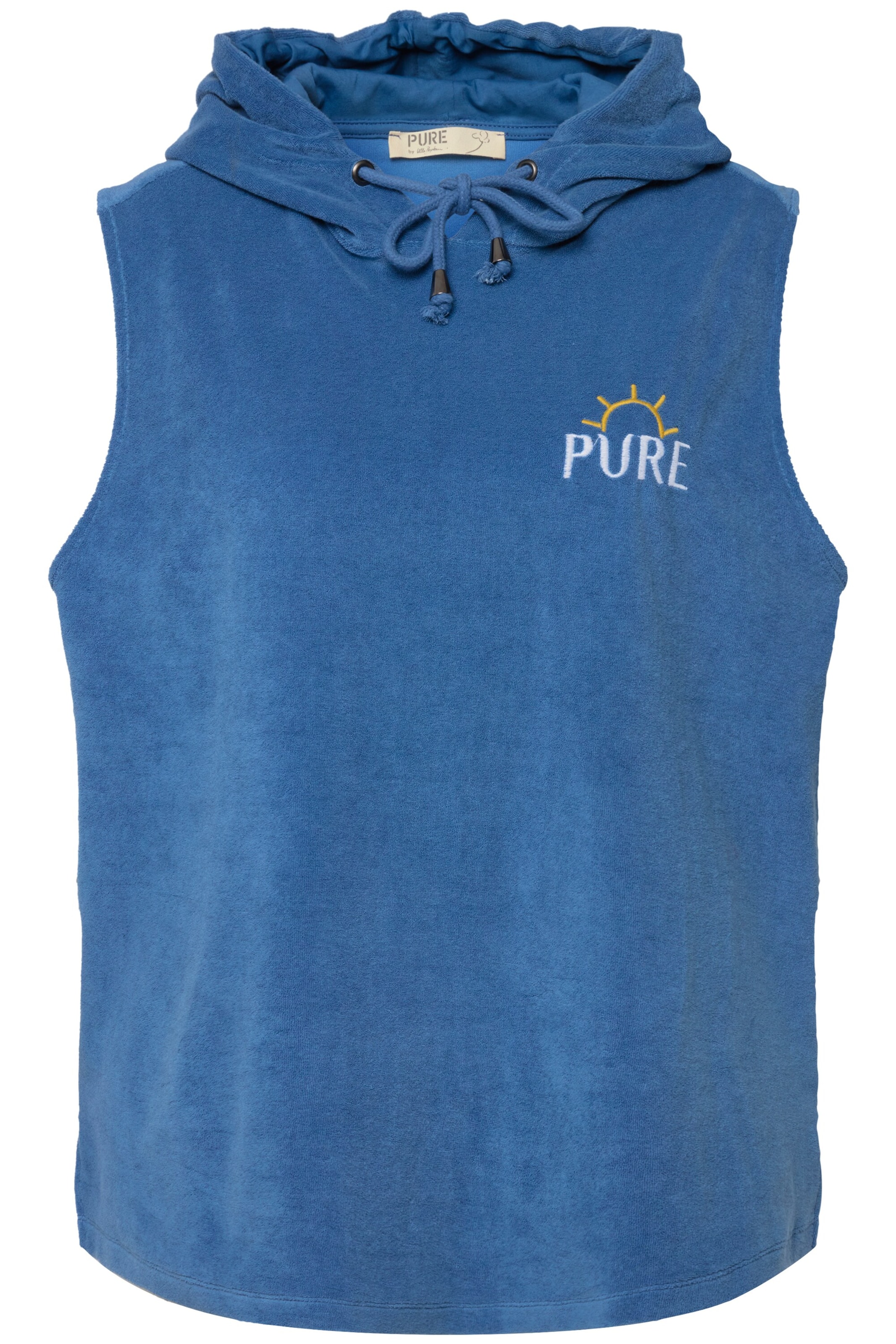 Ulla Popken Sweatshirt in Blau: Vorderseite