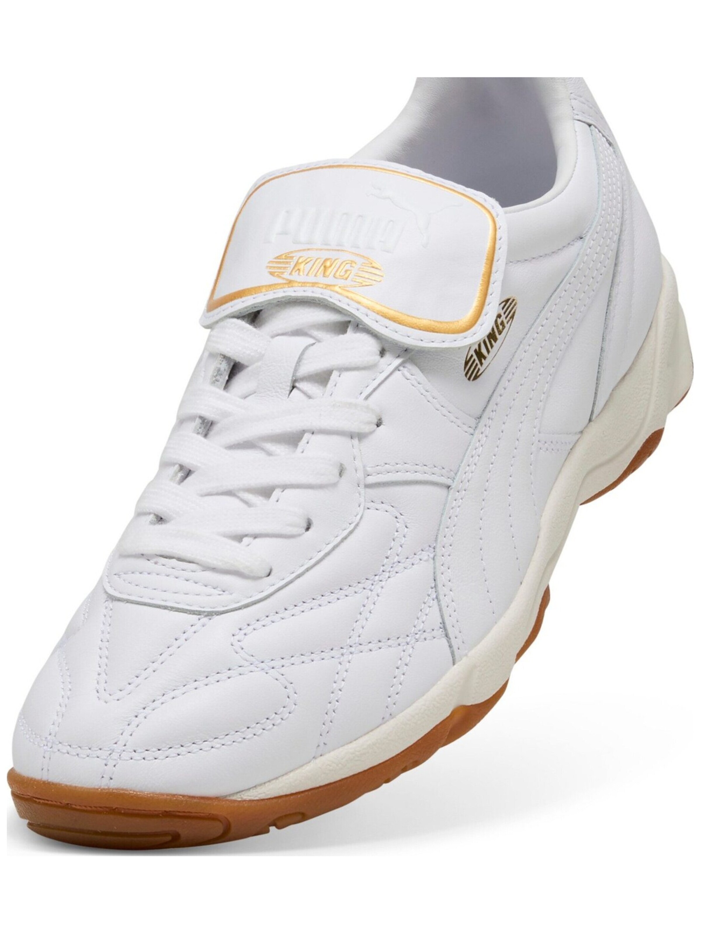 PUMA Sportschoen 'Puma King Indoor' in Wit