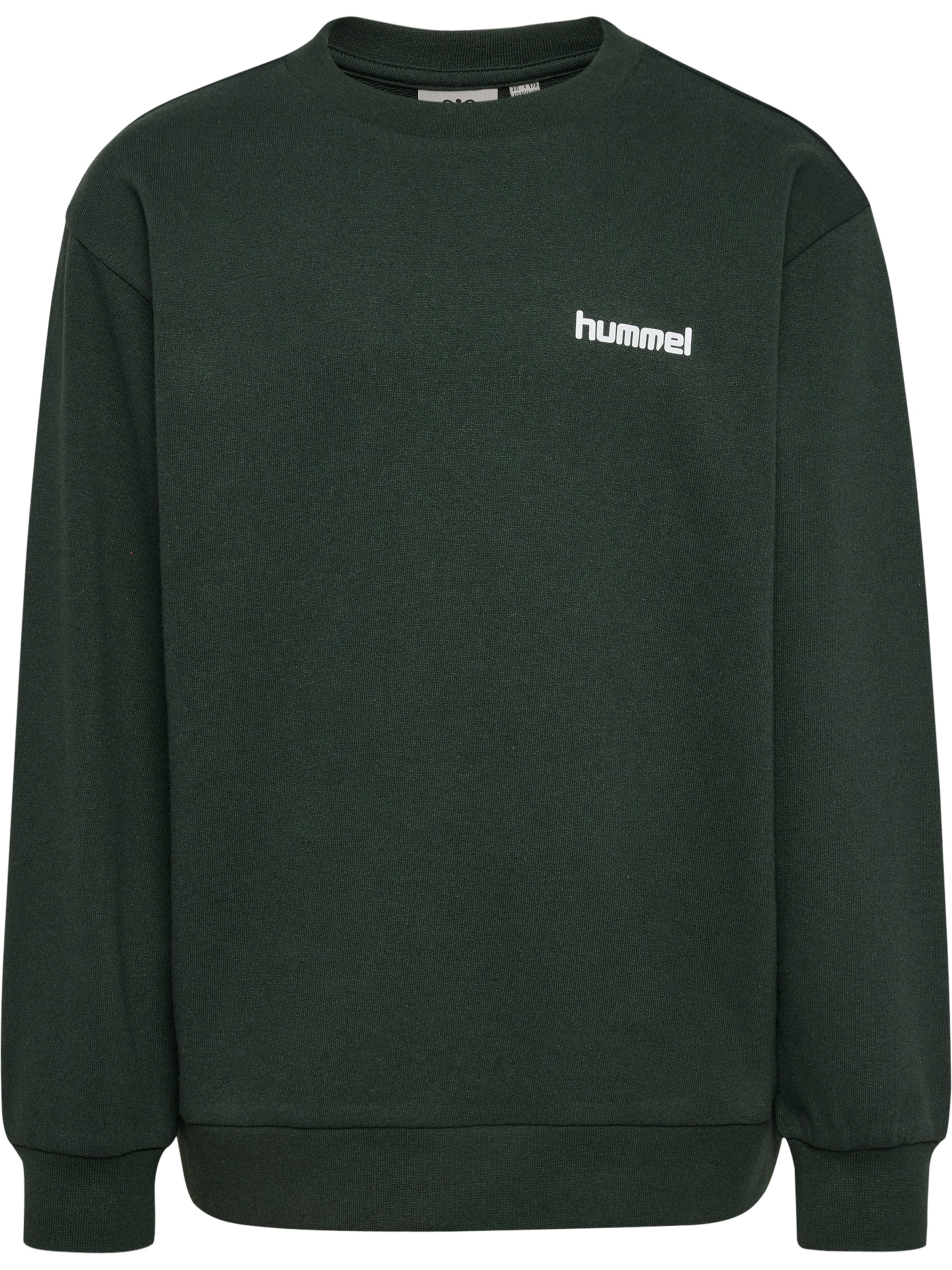 Hummel Sportief sweatshirt in Groen: voorkant