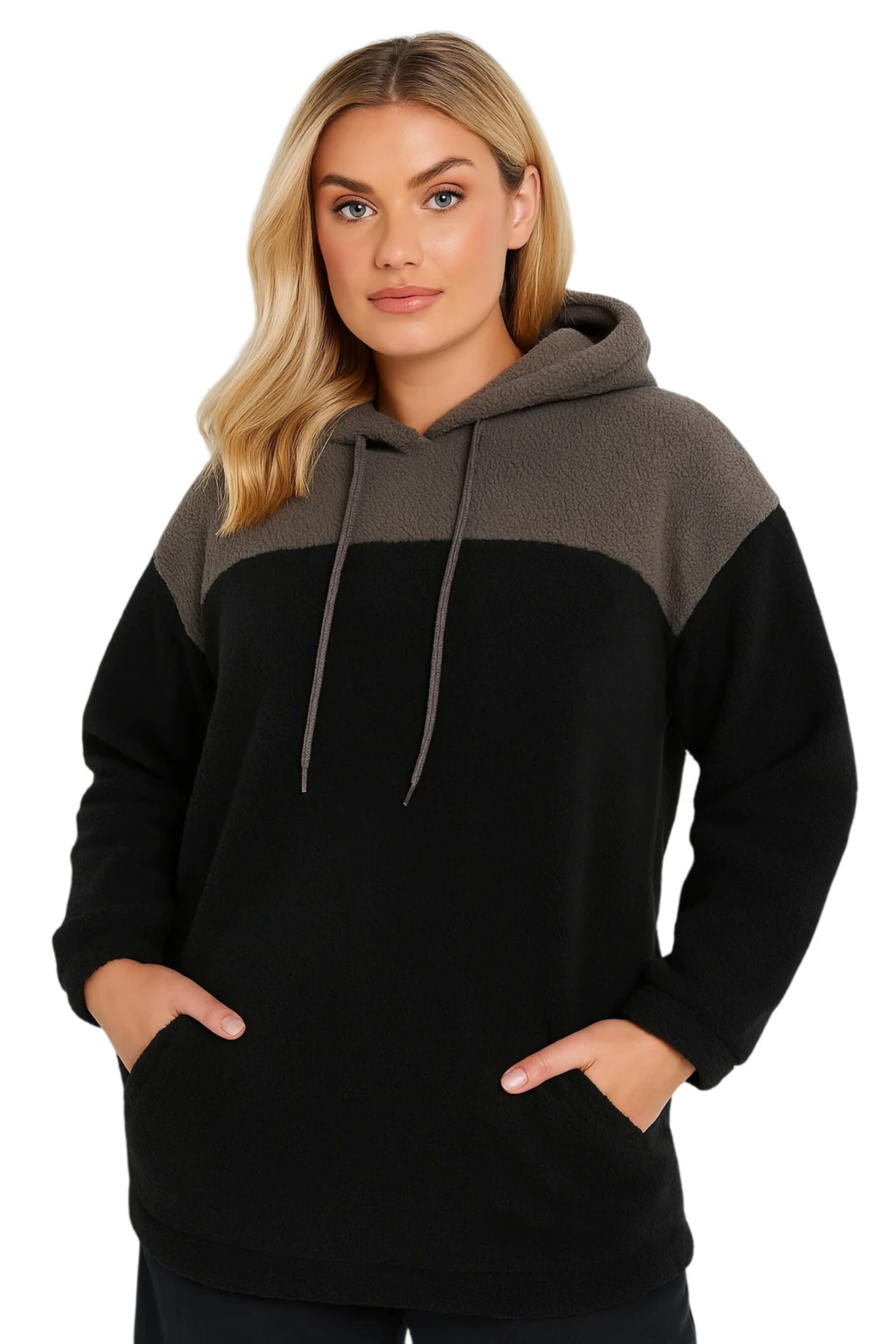 Pull-over Shape Of You en noir : devant