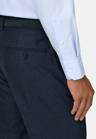 Coupe regular Chemise Boggi Milano en bleu