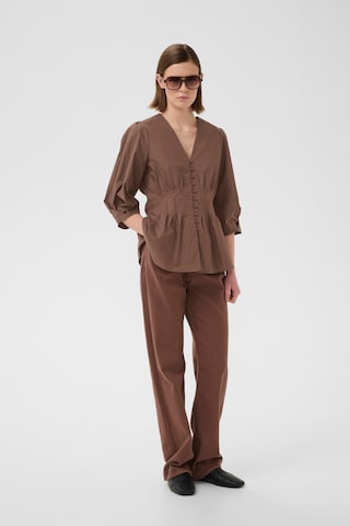 InWear - Blusa 'HAZE' en marrón