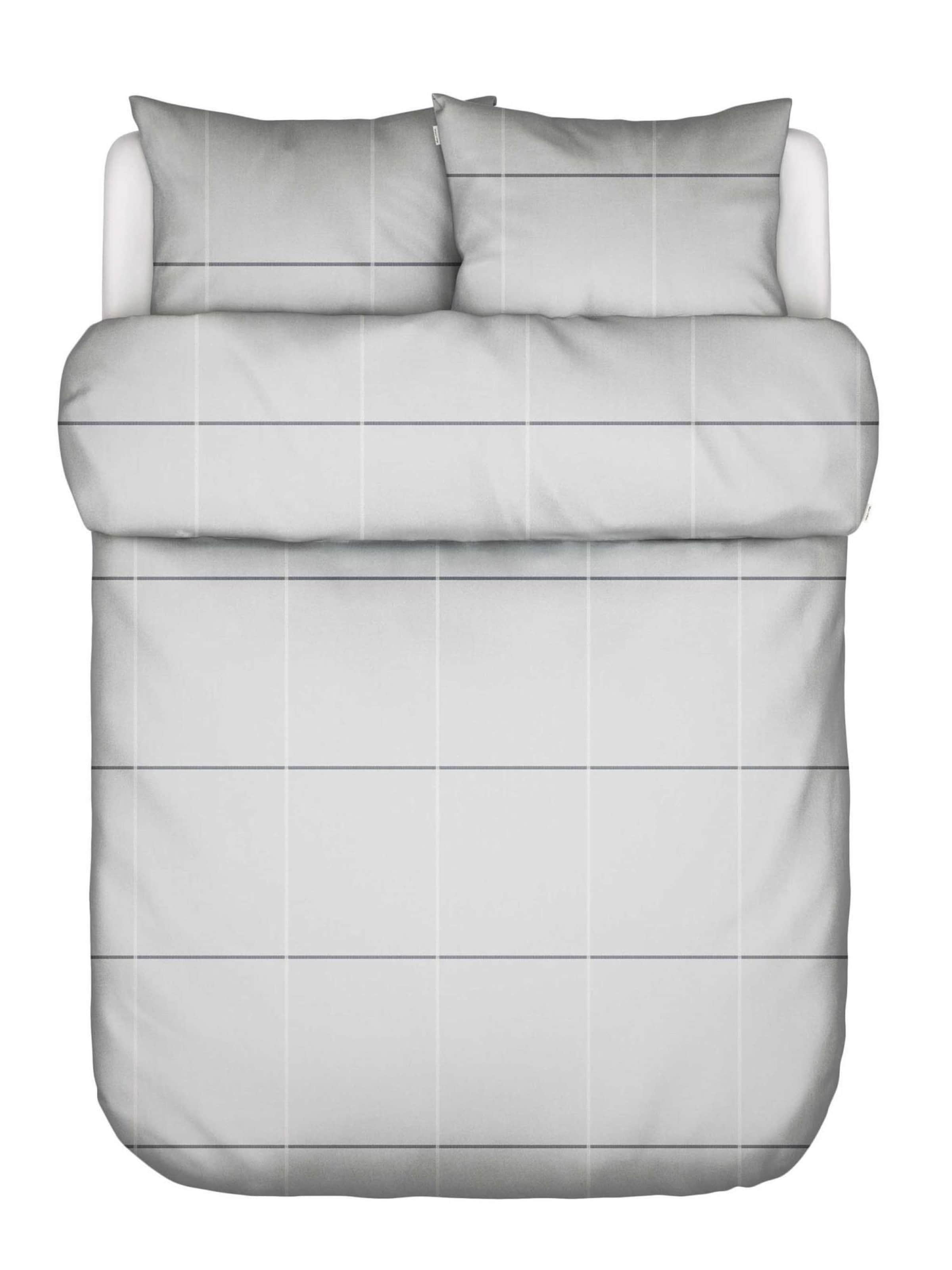 Marc O'Polo Bettbezug 'Suvie' in Grau: Vorderseite