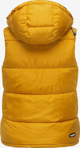 MARIKOO Vest 'Eisflöckchen' in Yellow