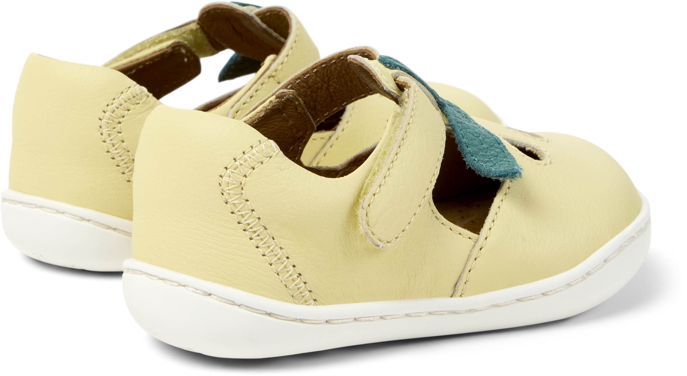 CAMPER Ballerinas 'Peu Cami Twins' in Gelb