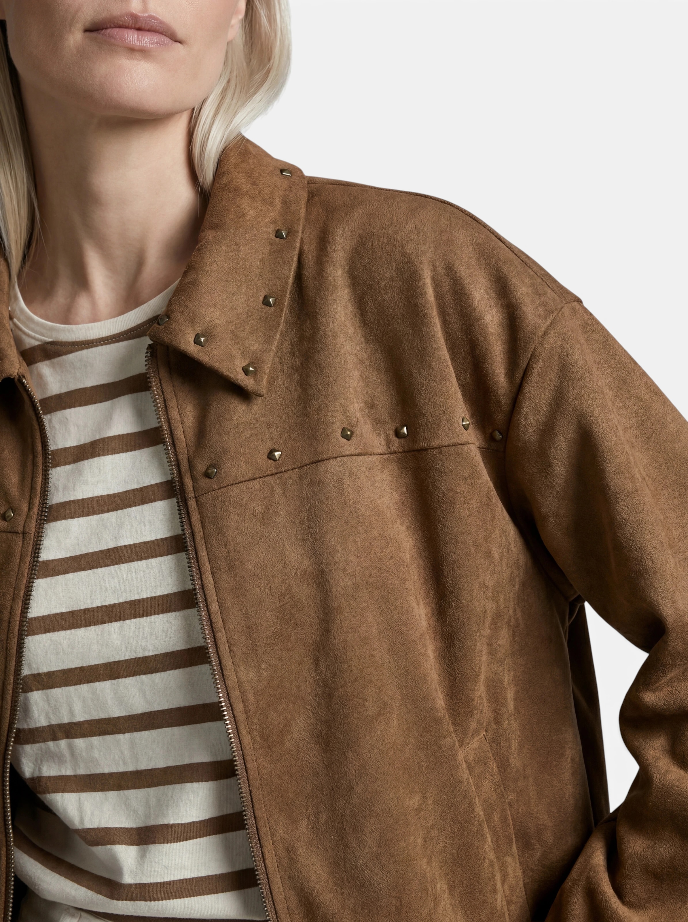 VERO MODA Between-Season Jacket 'VMANDREA' in Brown