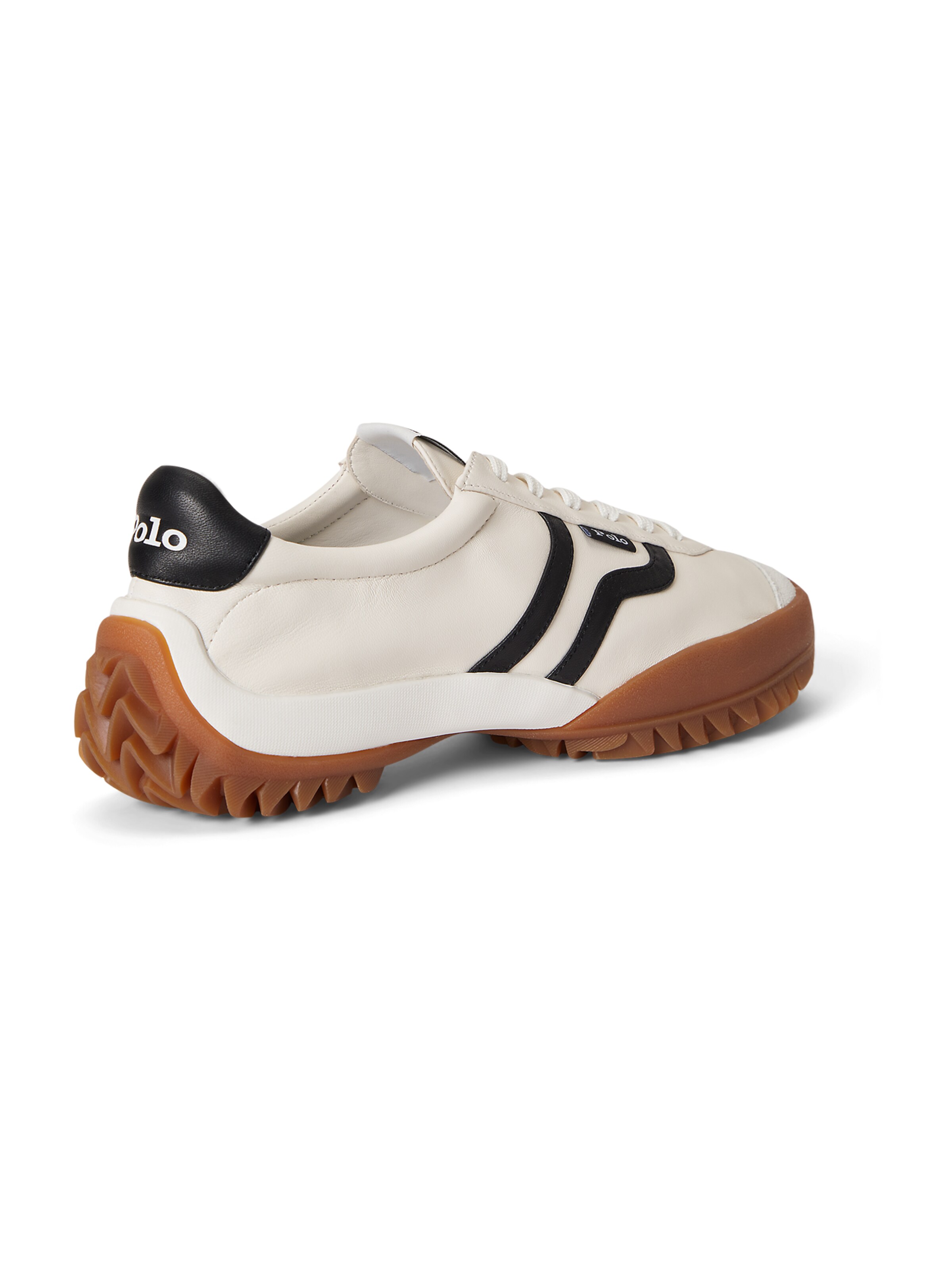 Polo Ralph Lauren Låg sneaker 'TREAD' i vit