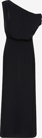 Tussah Dress 'PHOENIX' in Black: front