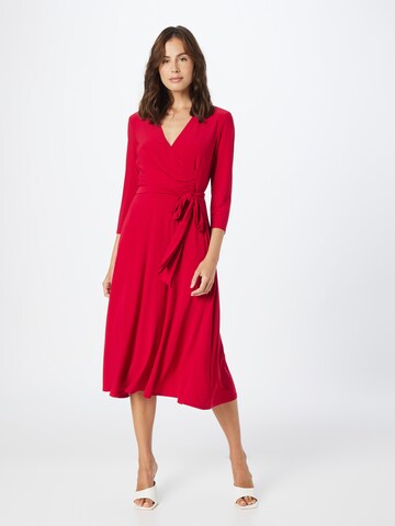 Robe 'CARLYNA' Lauren Ralph Lauren en rouge : devant