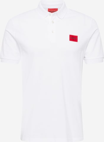 T-Shirt 'Dereso' HUGO Red en blanc : devant