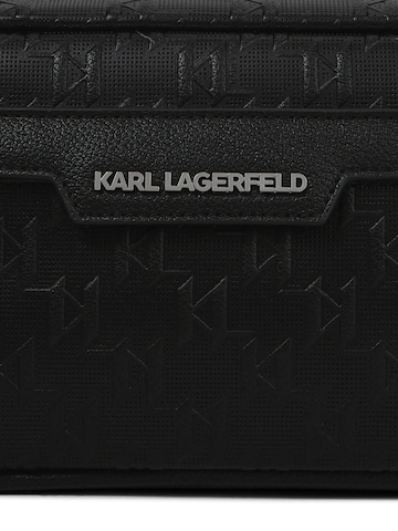 Geantă de umăr 'K/Monogram' de la Karl Lagerfeld pe negru