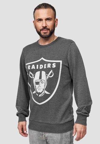 Recovered Sweatshirt 'Raiders Classic Vintage' in Grijs