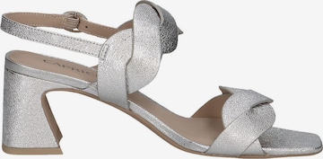 CAPRICE Strap Sandals in Silver