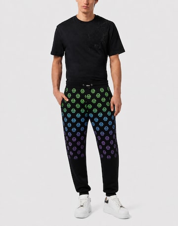 Philipp Plein - regular Pantalón ' Monogram ' en negro