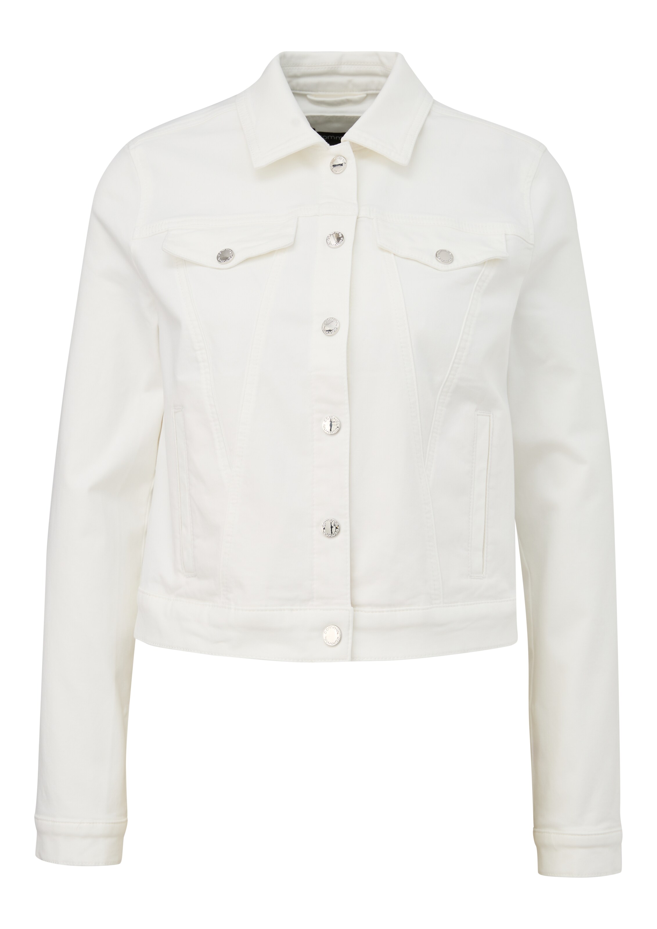 COMMA Jacke in Weiß: Vorderseite