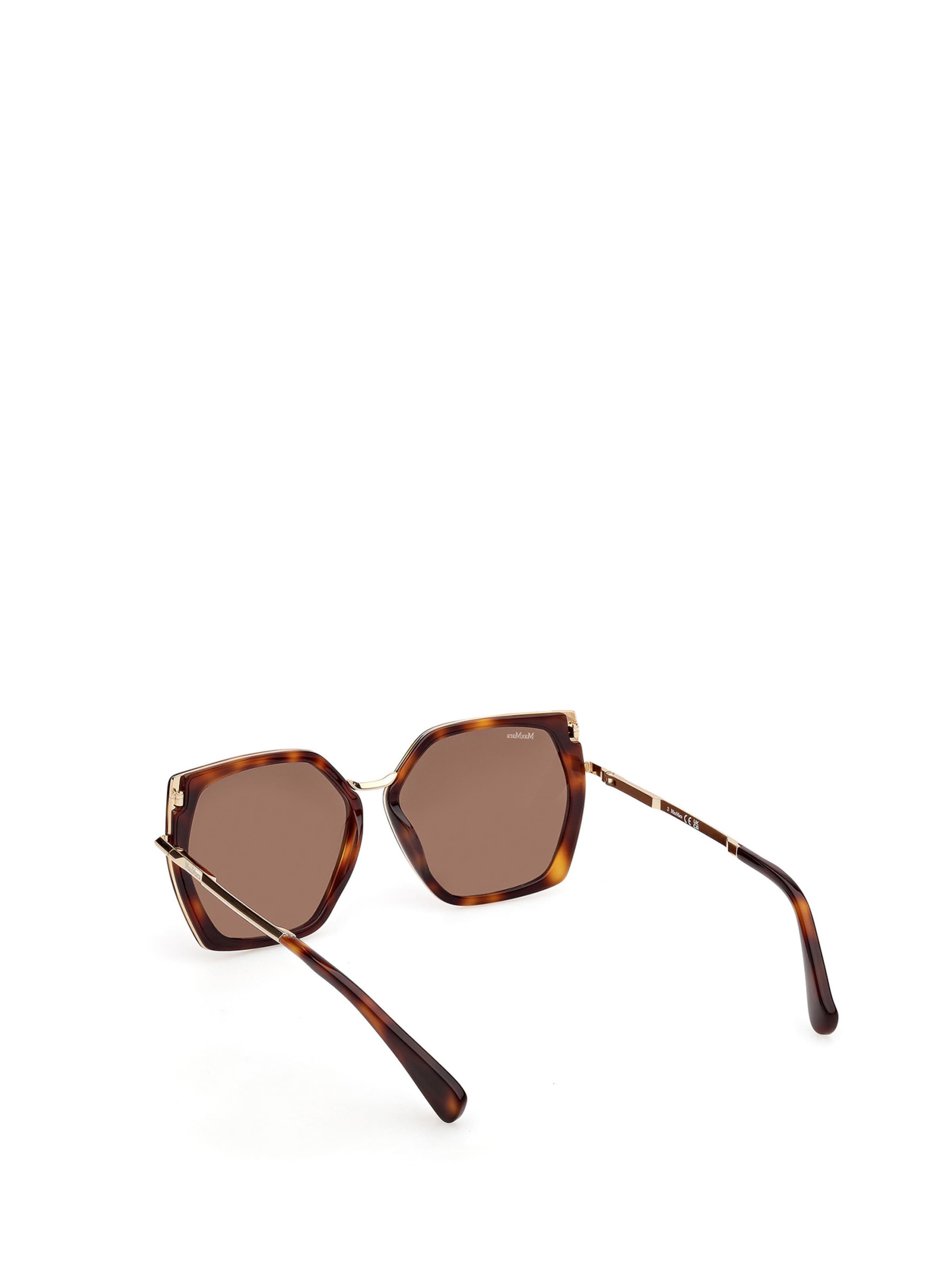 Max Mara Sonnenbrille 'Miller' in Braun