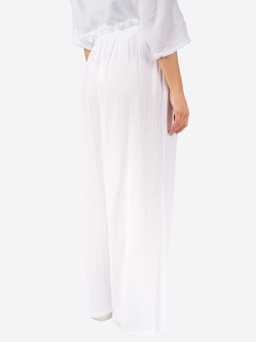 Seasons of April Wide leg Broek 'Liska' in Wit