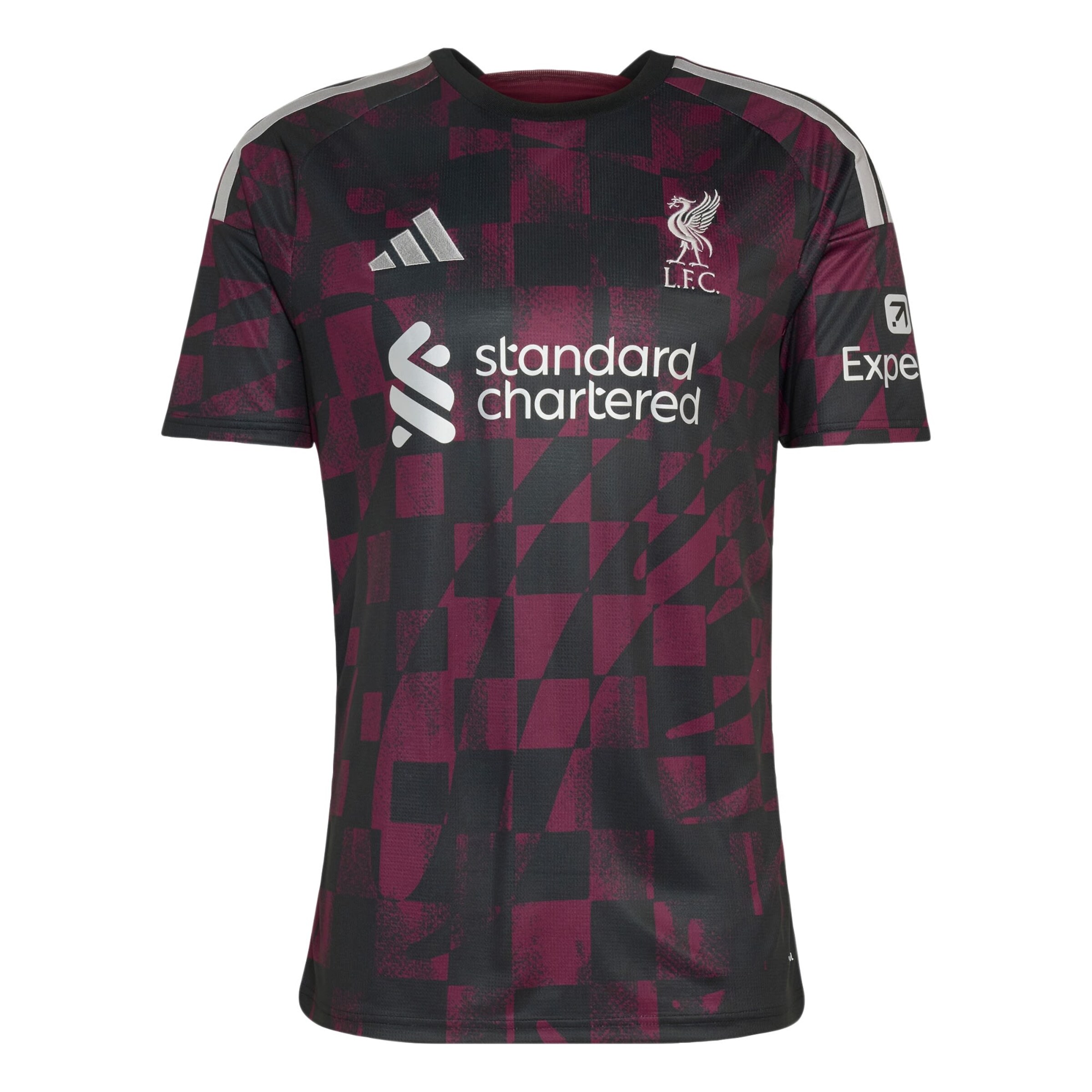 Maglia trikot 'FC Liverpool 26/27' in XXS-XS ADIDAS PERFORMANCE di colore rosso vino / nero / bianco, Visualizzazione prodotti