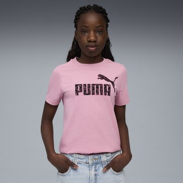 PUMA Shirt 'Essentials' in Roze: voorkant