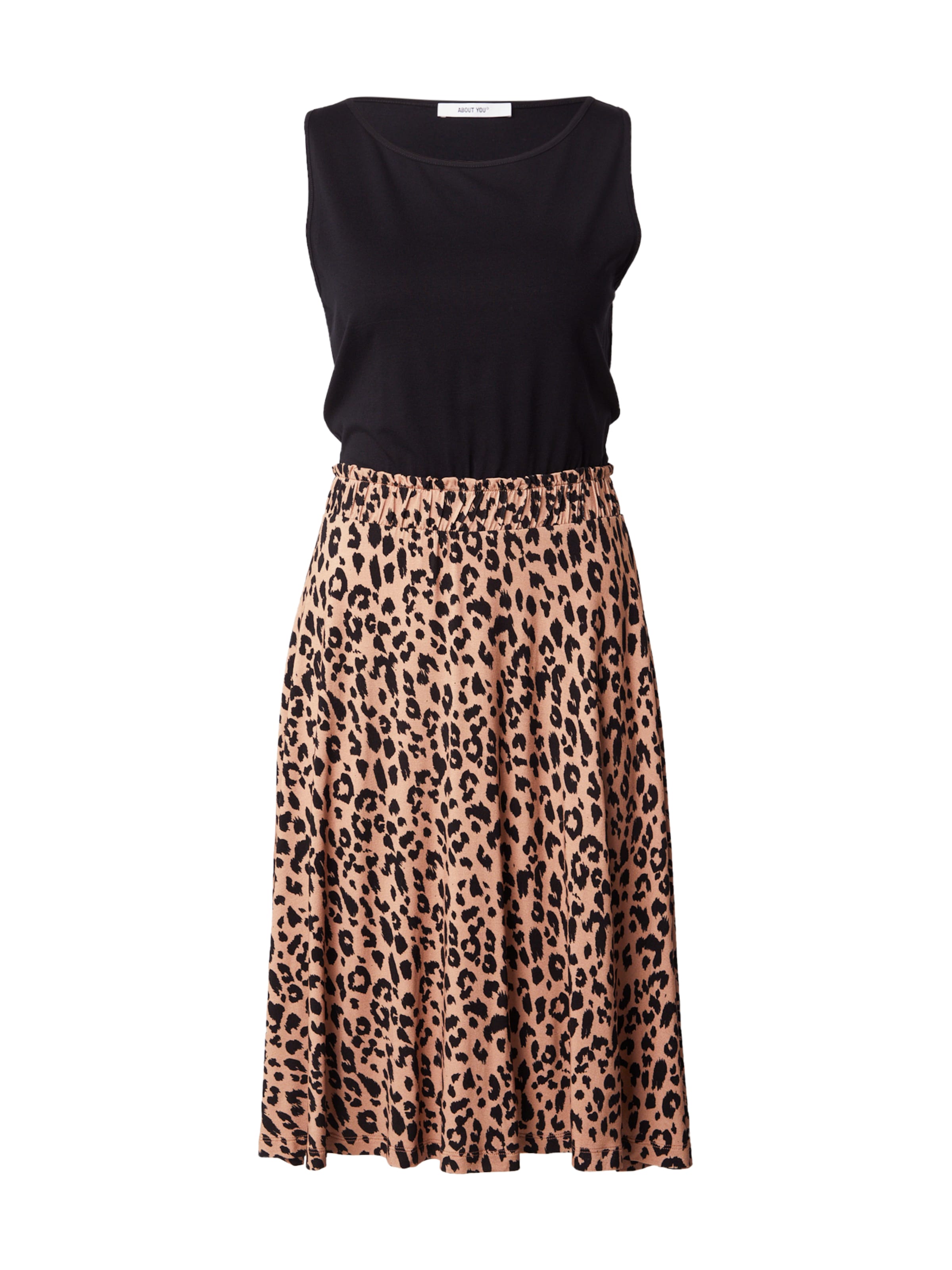 ABOUT YOU Šaty 'Letizia' – hnědá: přední strana