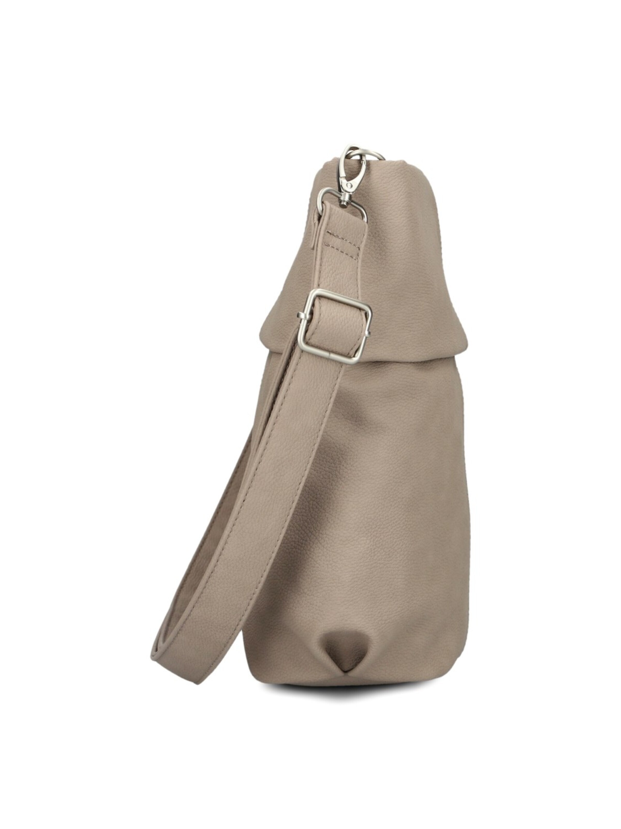 ZWEI Handtas 'MADEMOISELLE.M M90' in Bruin