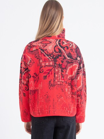 IVKO Knit Cardigan in Red