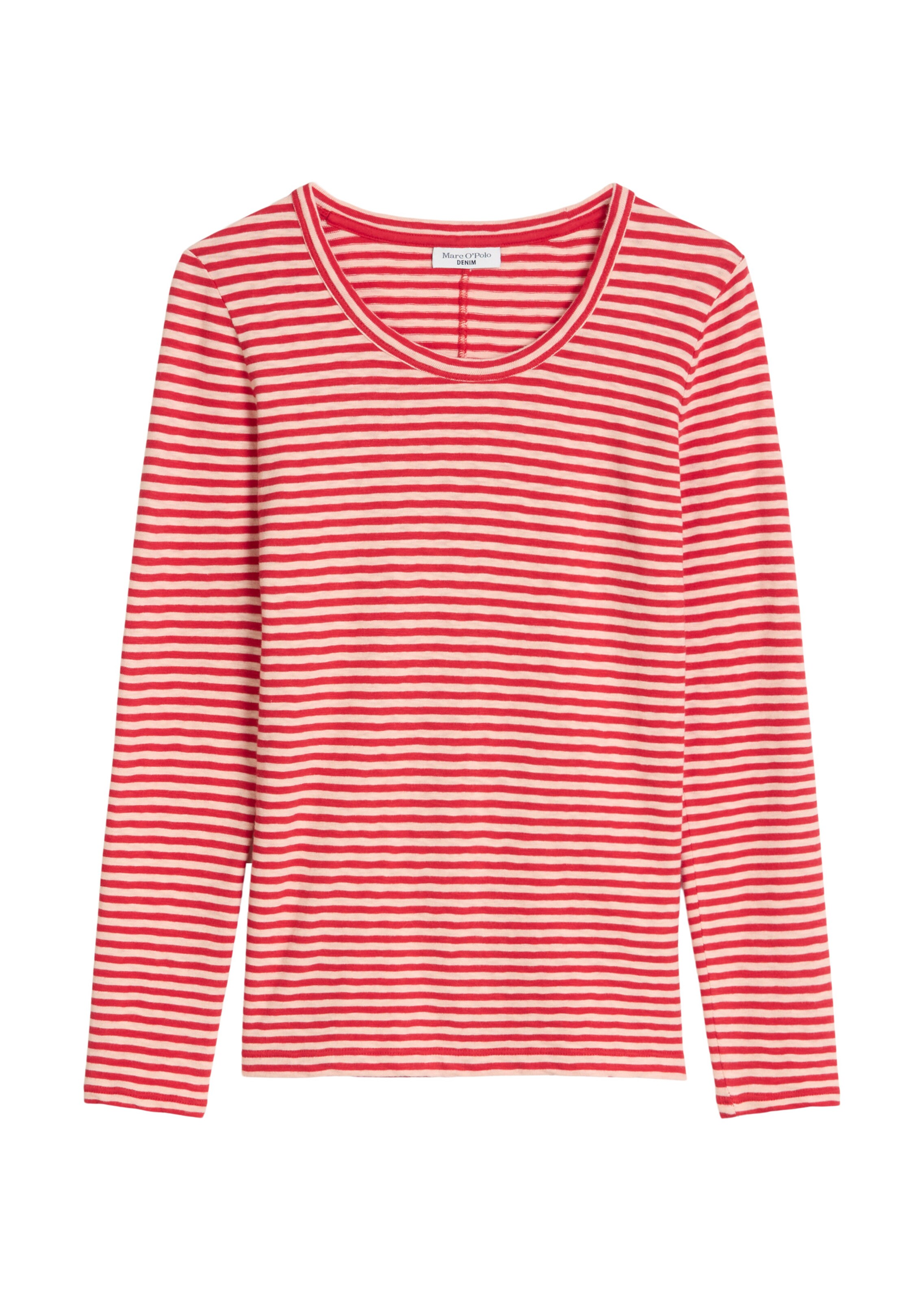 T-shirt Marc O'Polo DENIM en rouge : devant