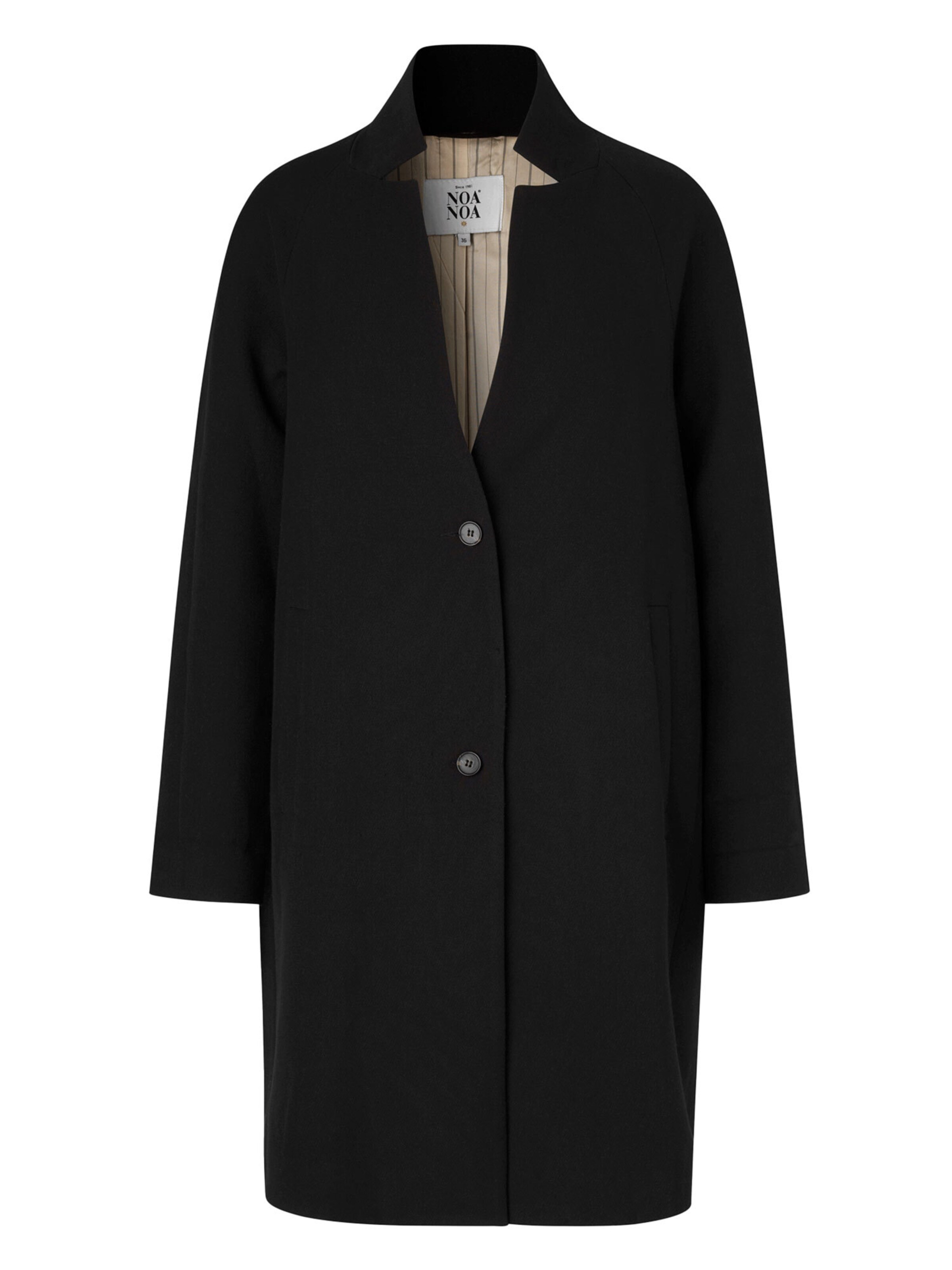 Noa Noa Välikausitakki 'Emma' värissä musta, Tuotenäkymä