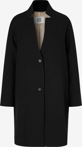 Noa Noa Between-Seasons Coat 'Emma' in Black: front