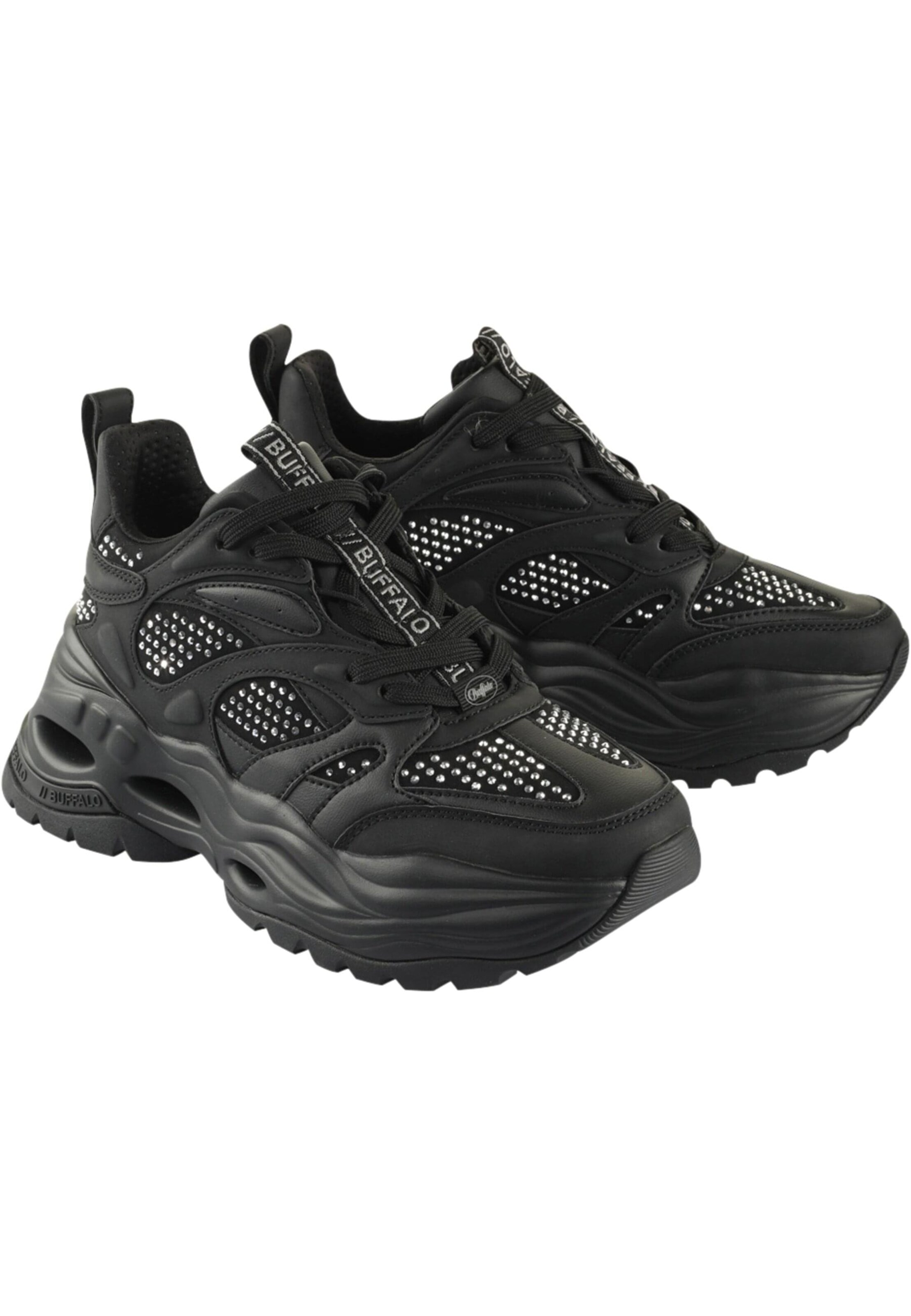 BUFFALO Sneakers laag in Zwart