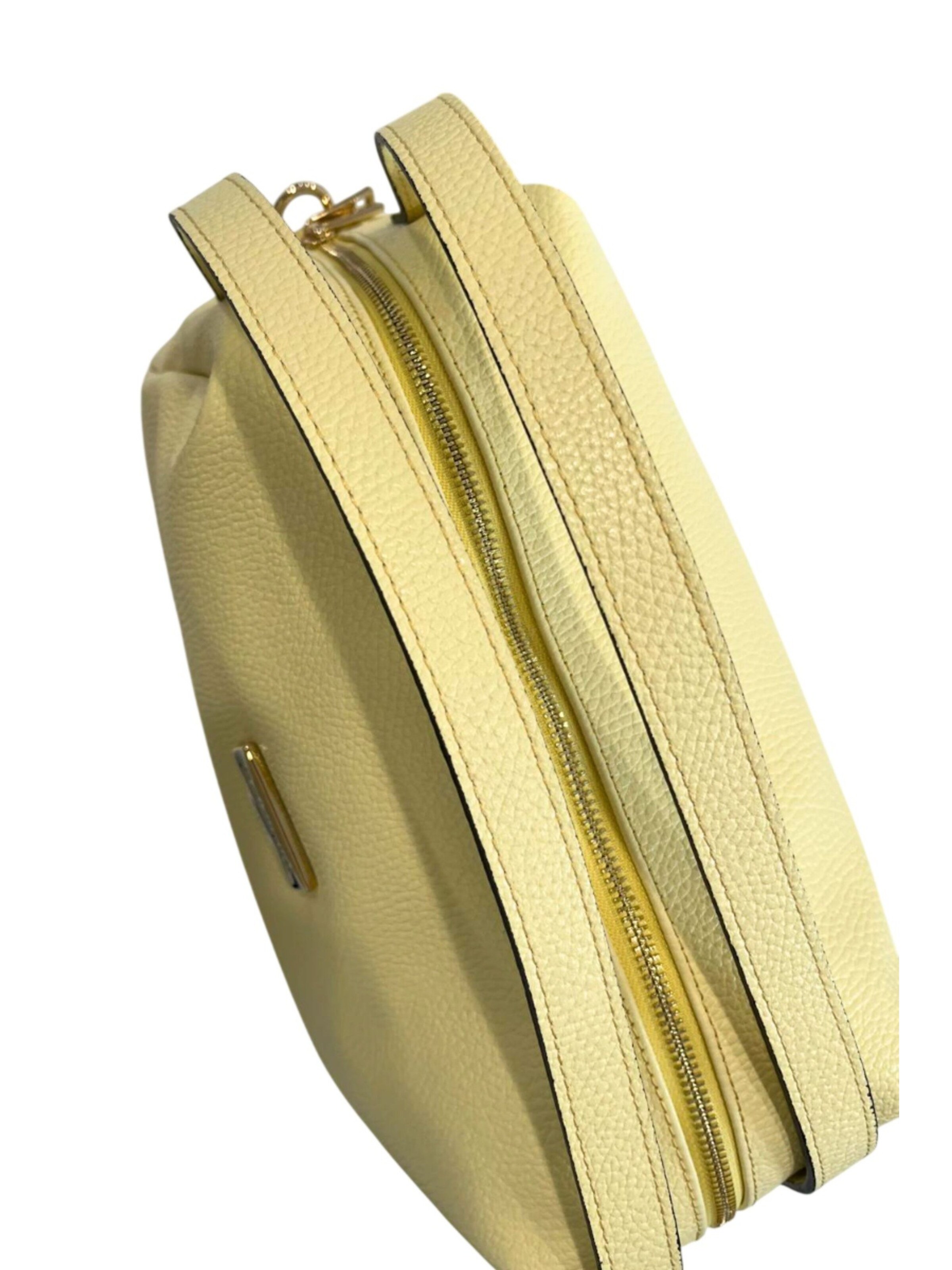 Borsa a mano 'Borsa a mano donna pelle 100% Baldinini Trend Lucca con tracolla' di Baldinini Trend in giallo