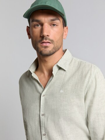 No Excess Regular fit Overhemd in Groen